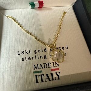 18kt Gold Plated Sterling Silver Necklace